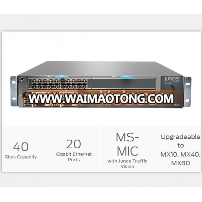 Juniper zhabo MX5-T high-end core enterprise level router 4 port MB XFP interface,MX5 3D Universal Edge Router