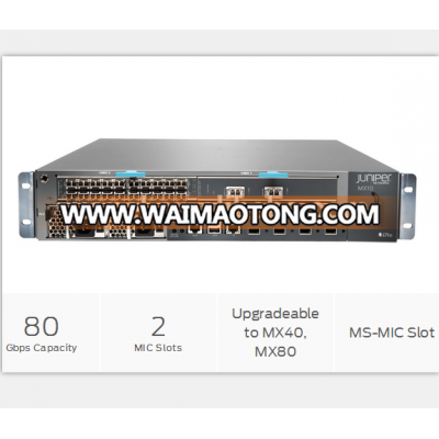 Juniper MX10-T Router MX10-T-AC CHAS-MX10-T-S MX10 Chassis with MIC-3D-20GE-SFP,MX10 3D Universal Edge Router